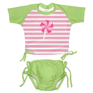 iPlay Swim Diaper 2 Piece - Pinwheel 3T