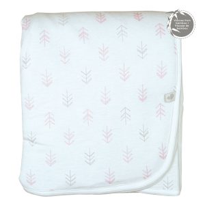 Perlimpinpin My Peek-a-Boo Blanket (Pink/Grey Arrows)