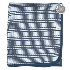 Perlimpinpin My Peek-a-Boo Blanket (Navy Sticks)