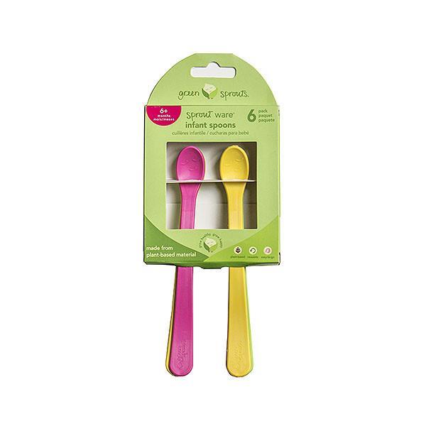 Sproutware Infant Spoons - 6 Piece Girl - Image 2