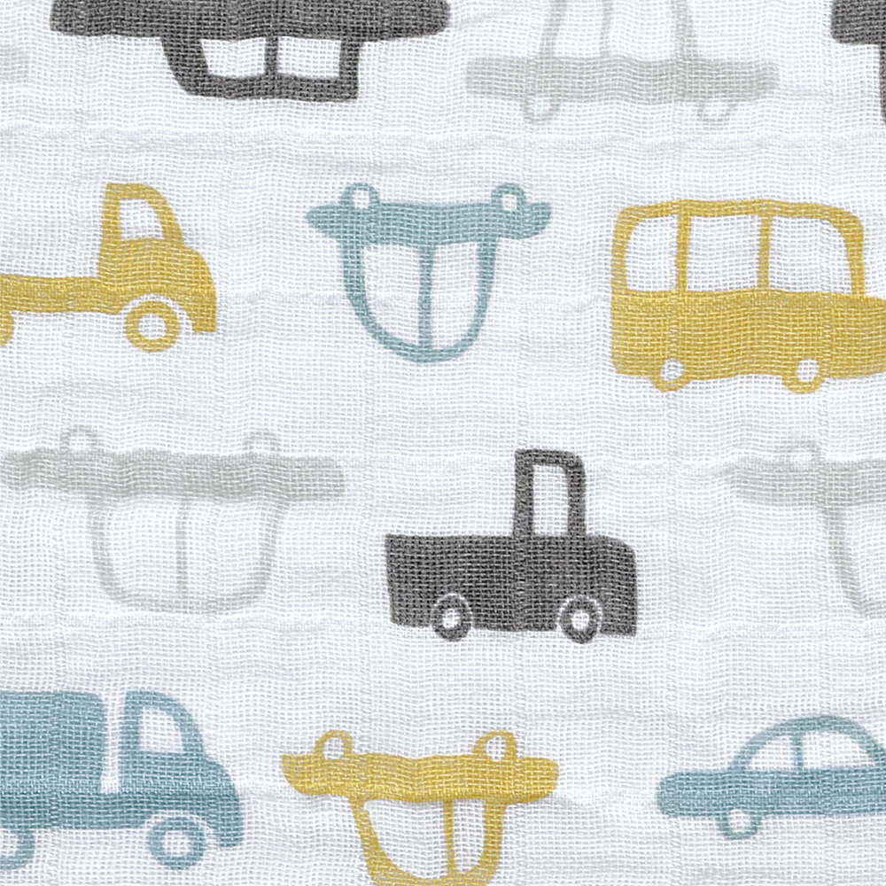 Perlimpinpin Muslin Nap Bag Cars - Image 3