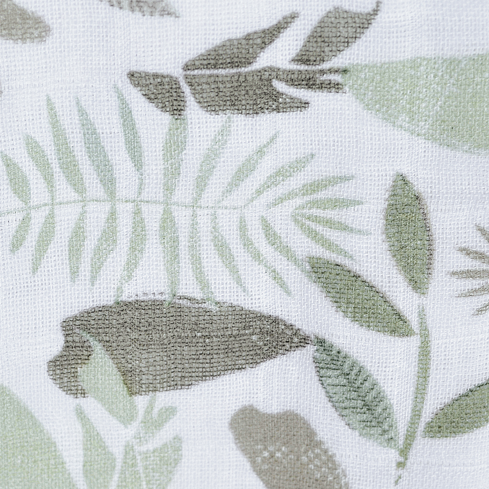 Perlimpinpin Muslin Nap Bag Green Leaves - Image 4