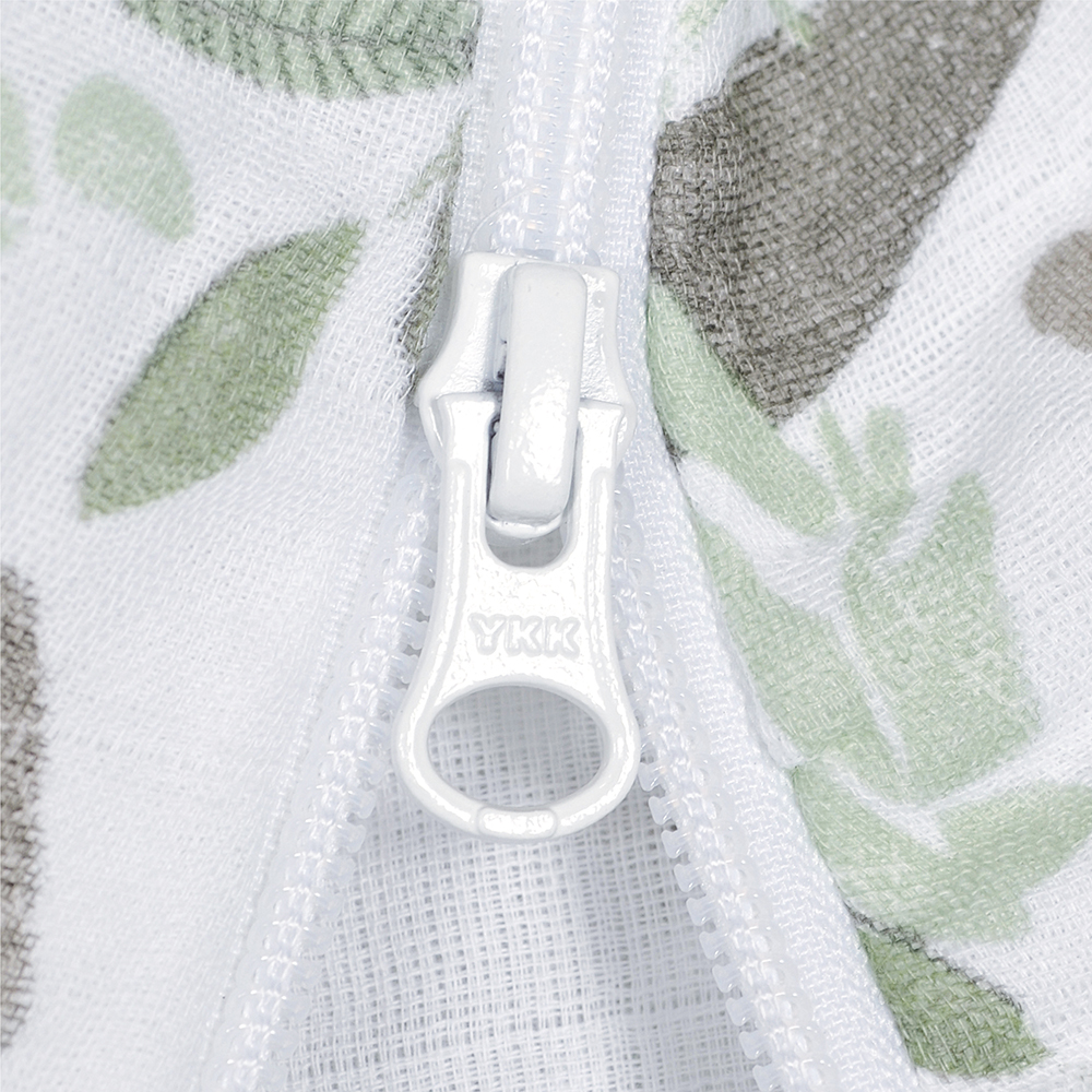 Perlimpinpin Muslin Nap Bag Green Leaves - Image 3