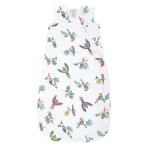 Perlimpinpin Muslin Nap Bag Parrots