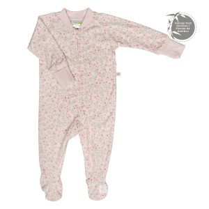 Perlimpinpin Bamboo Pajamas Round Flowers