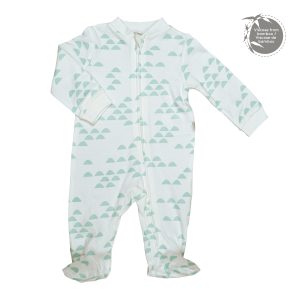 Perlimpinpin Bamboo Pajama Mint Mountain