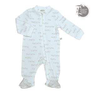 Perlimpinpin Bamboo Pajama Grey XO