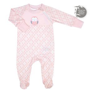 Perlimpinpin Bamboo Pajama Pink Diamonds