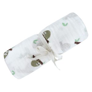 Perlimpinpin Muslin Swaddle - Sloths