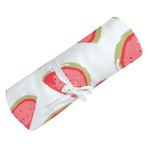 Perlimpinpin Muslin Swaddle - Watermelon