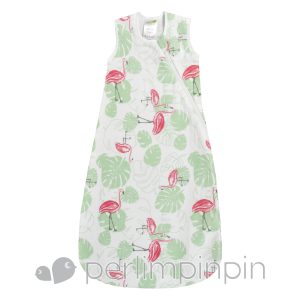 Perlimpinpin Muslin Nap Bag Flamingo