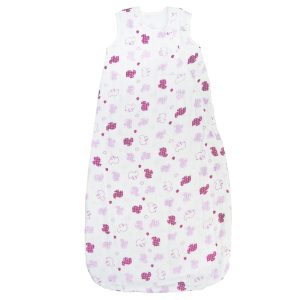 Perlimpinpin Muslin Nap Bag Pink Squirrels